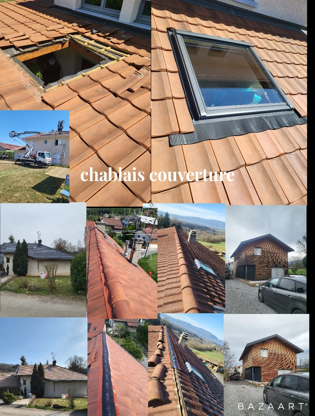 Comparaison avant et après installation d’une fenêtre de toit Velux