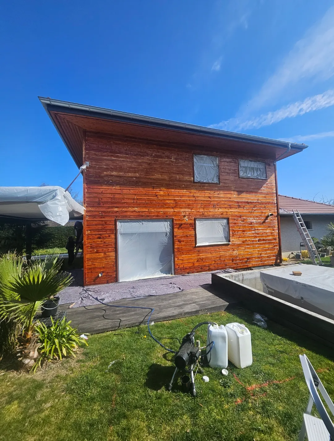 Chalet à Cruseilles après rénovation extérieure complète